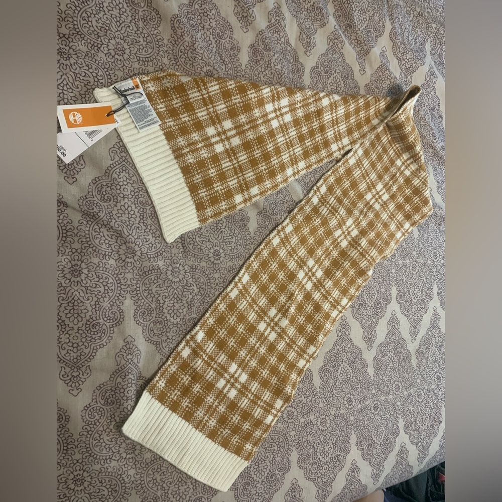 NWT Timberland Buffalo Plaid Print unisex scarf